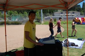 Princeton Liu, senior: It’s an amazing experience deejaying. I love seeing all the people around me dancing. All those people who just put their hands up for me, it’s just great. 