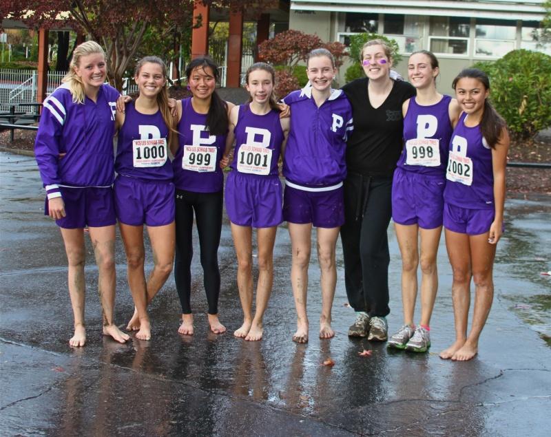Nov 17, the women’s cross-country team placed 9th in CA Div. IV. (Daniella Mohazab)
