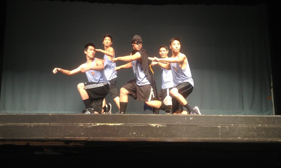 Dancers perform in the last showcase of the year