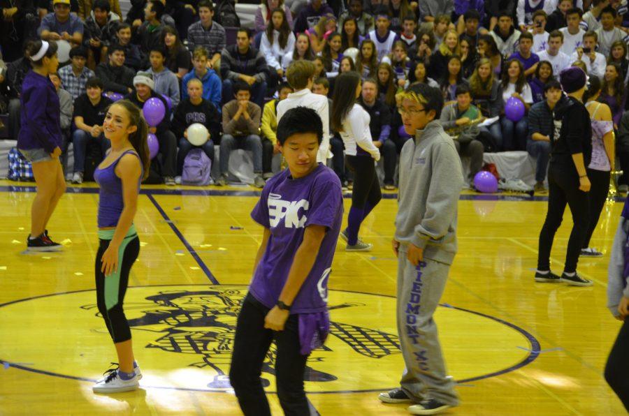 Student+choreographed+dances+performed+at+rally