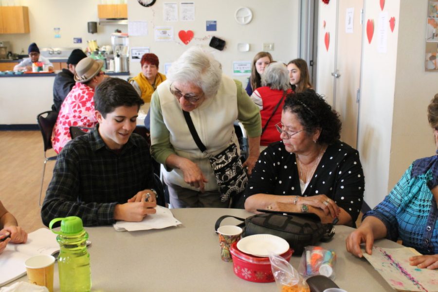 Seniors assist Spanish classes