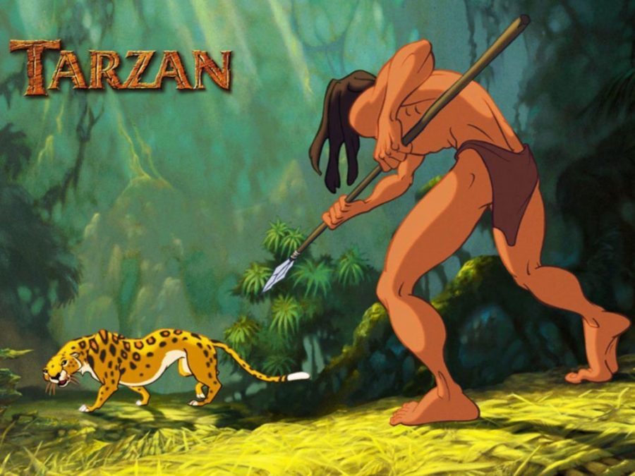 Dance classes perform Tarzan