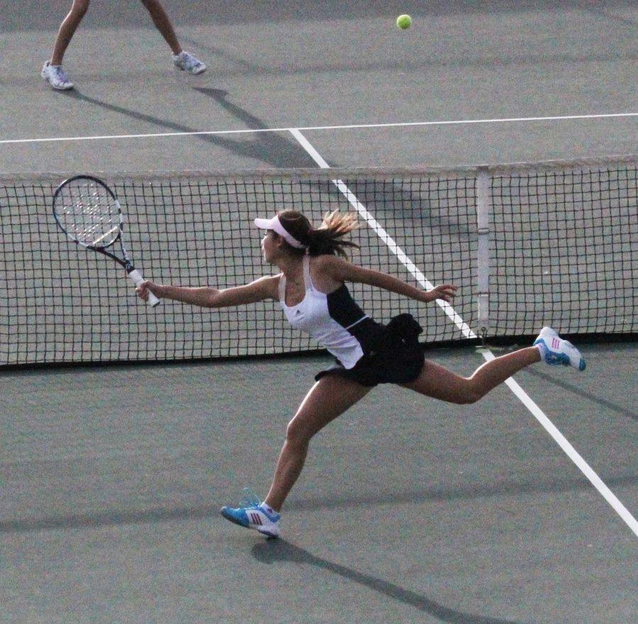 Thiel serves third year as number one singles
