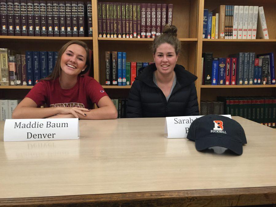 Student atheletes signed to play sports in college