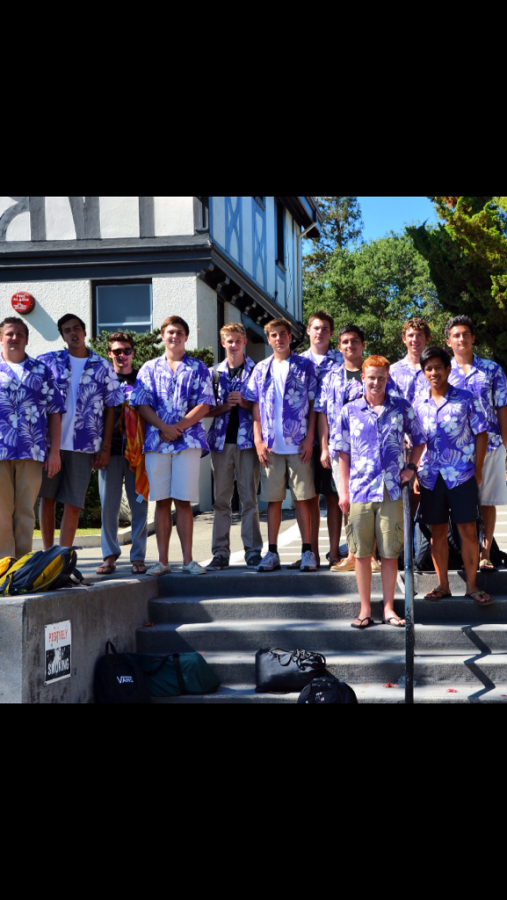 Water polo dresses up new tradition
