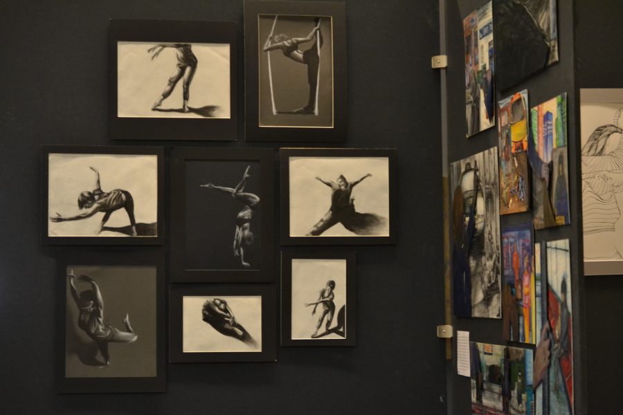 Student artists showcase their portfolios in annual art show