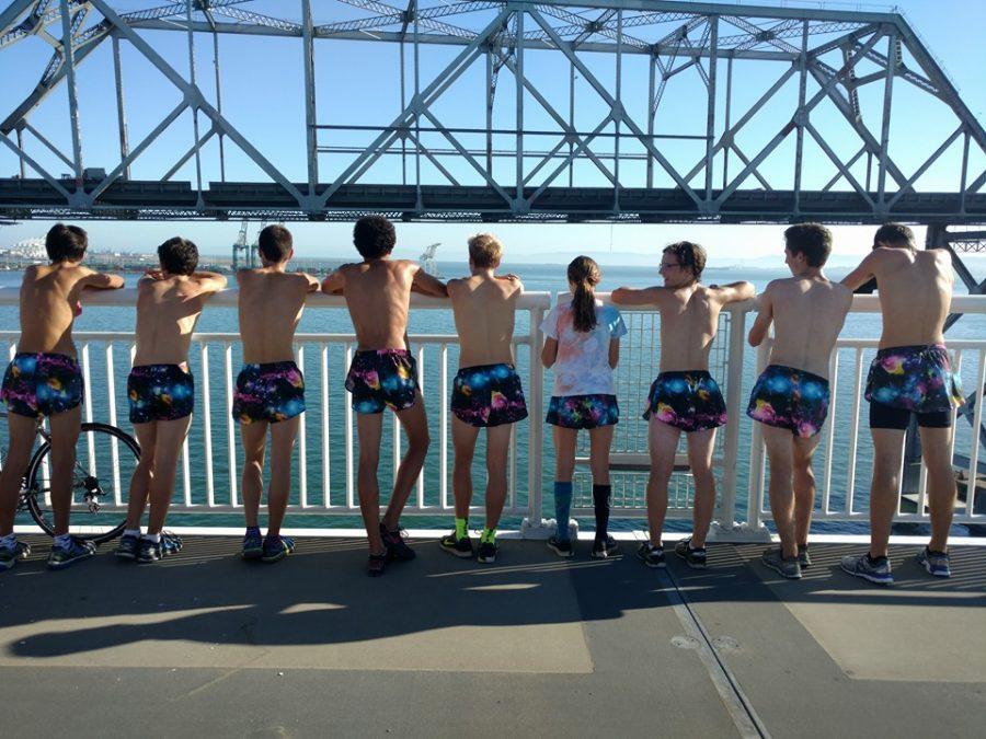 Mens cross country team runs out of this world