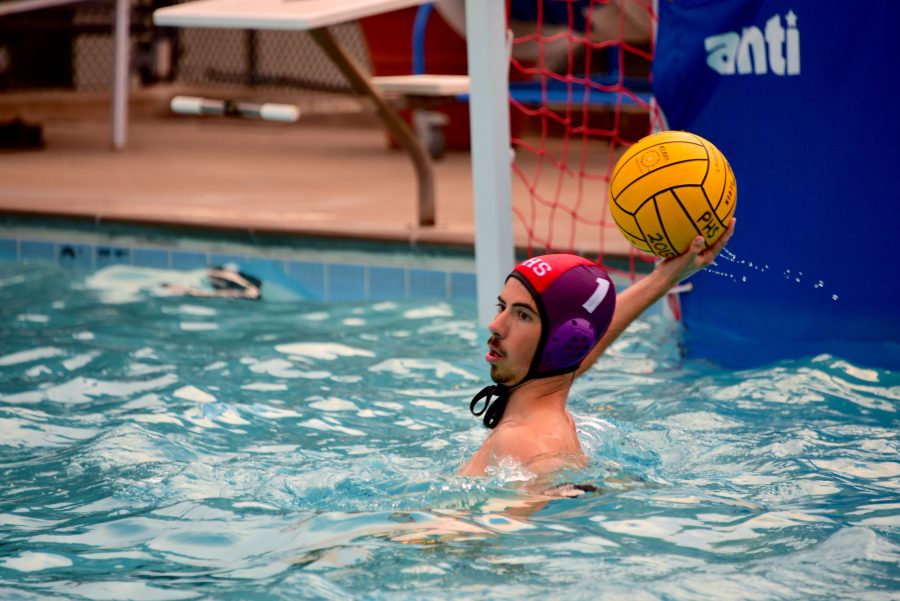 Exchange student makes a splash on water polo