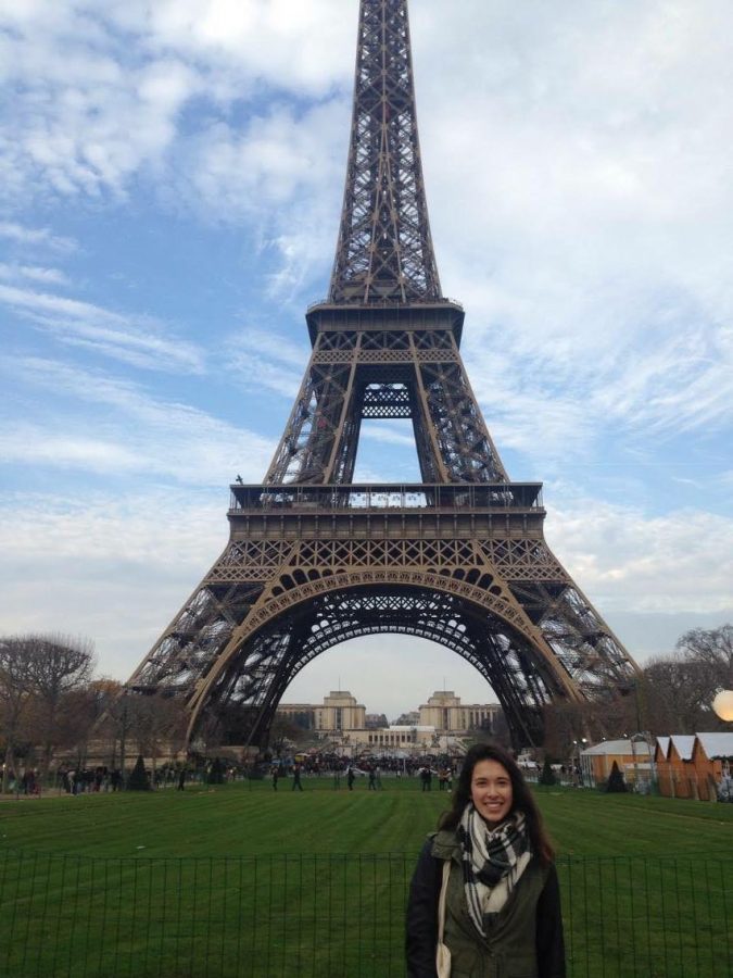 Rachel Frost explored the city of Paris during her gap year.