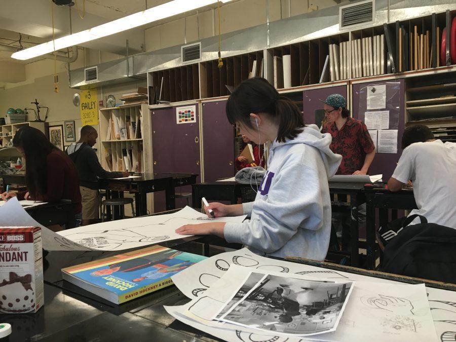 AP art trades concentrations for classmate commissions