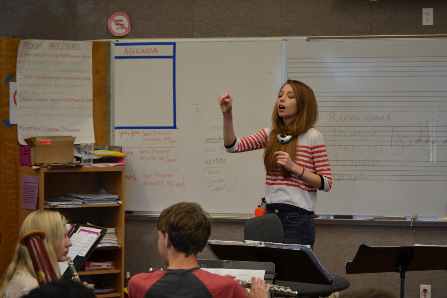 Mellas fills role of teacher and conductor in Mullan’s absence