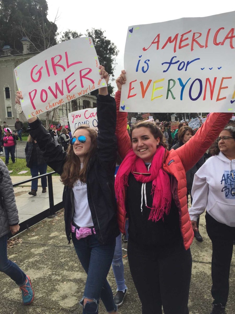 Student reactions: Women's March