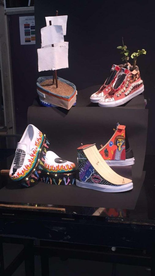 Abel and Daffner create ‘off the wall’ shoe designs