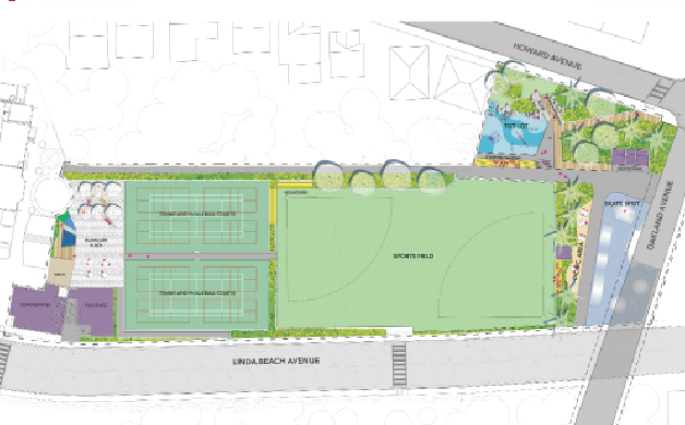 Rec Department plans to redo Linda Beach playfield