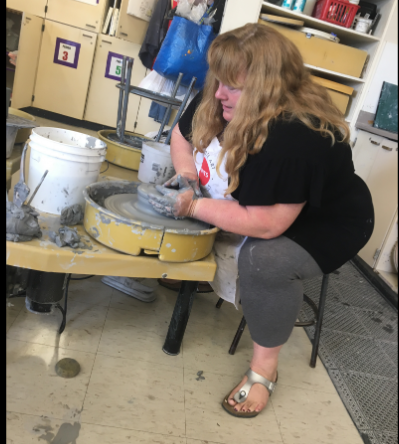 Ceramics teacher raises money for new pottery wheels
