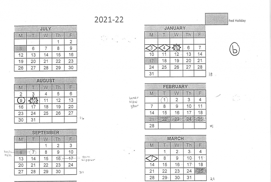 PUSD faculty decides on new instructional calendar