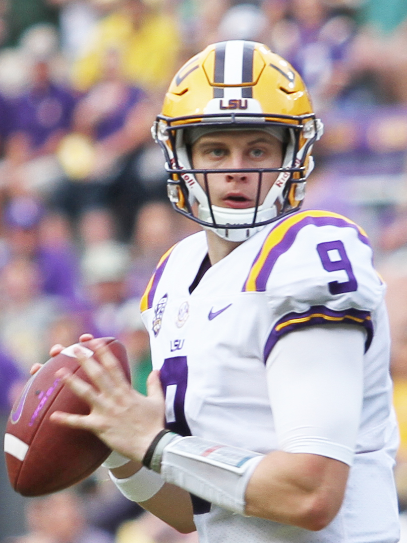 2019 Sports Illustrated LSU QB Joe Burrow Heisman Winner