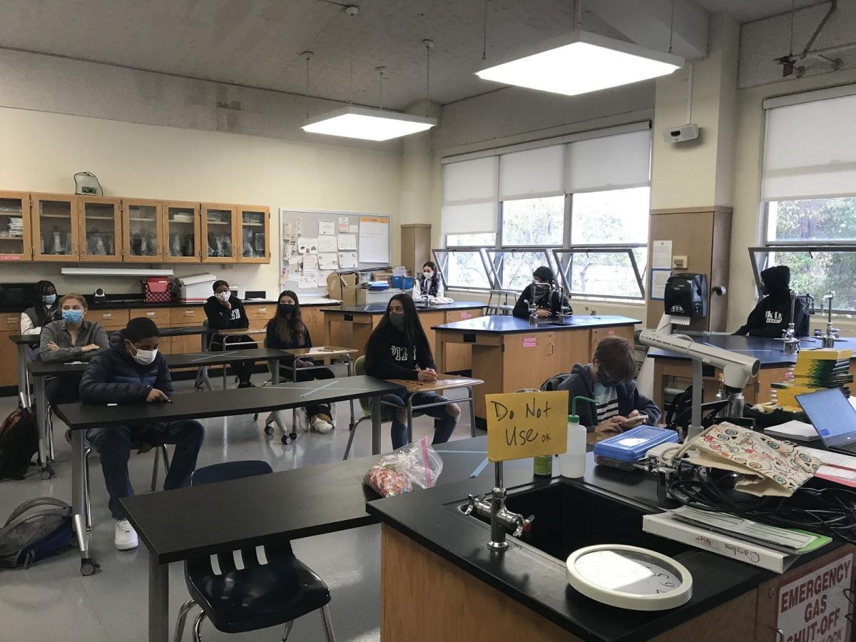 MHS students return to campus