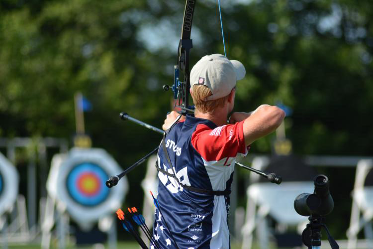 Christian Stoddard is All In On Archery