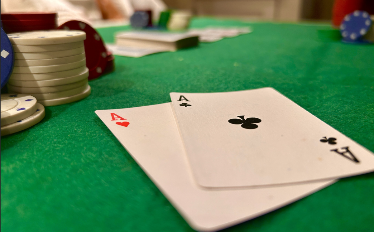 A poker game in Piedmont