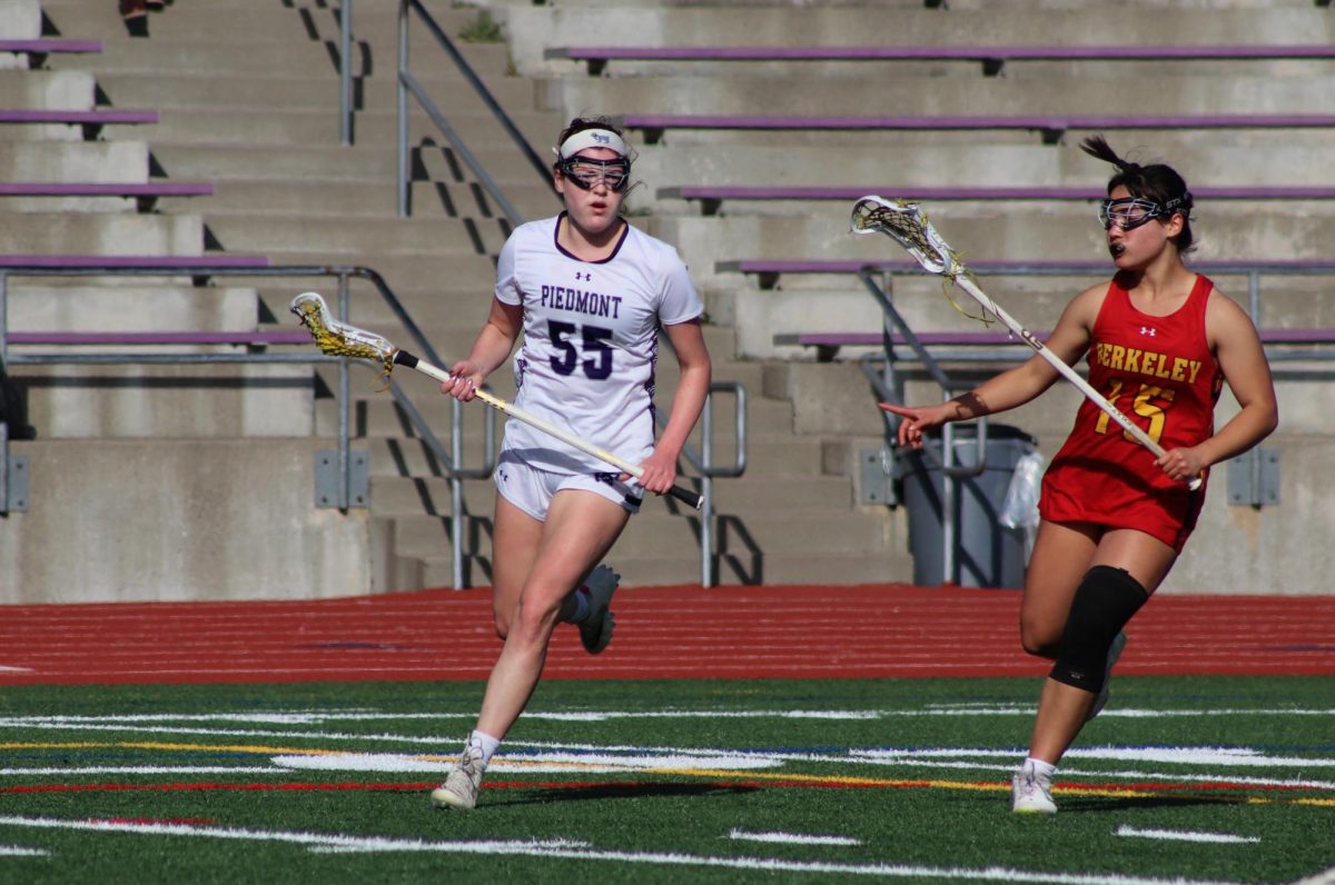 Senior Friedie Schickedanz contributed many goals during the WACC Semi-Finals home game aginst Berkeley.