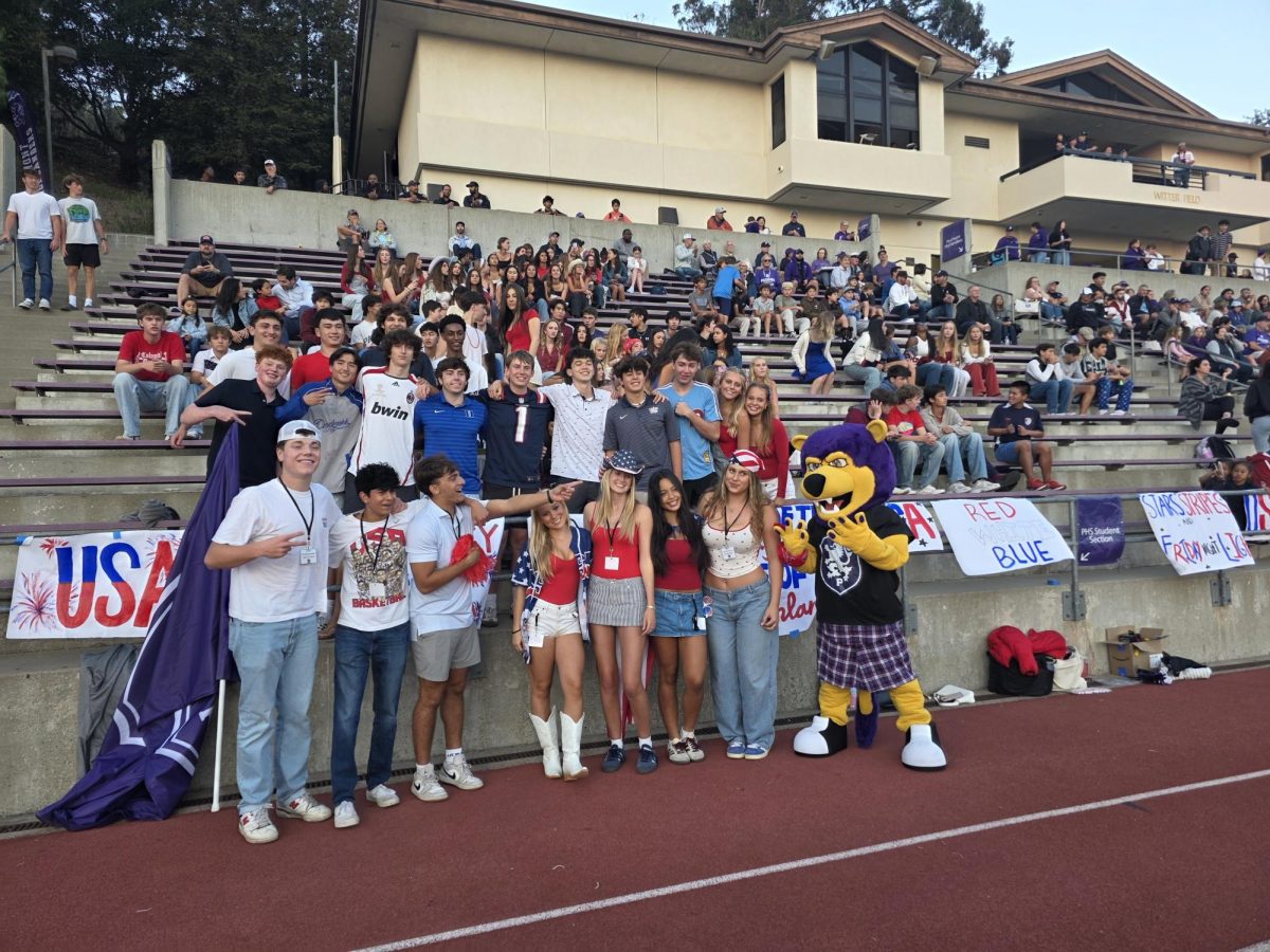 Spirit Ambassadors and Mascot pose for photo at the first home football game of the season on Sept. 12.